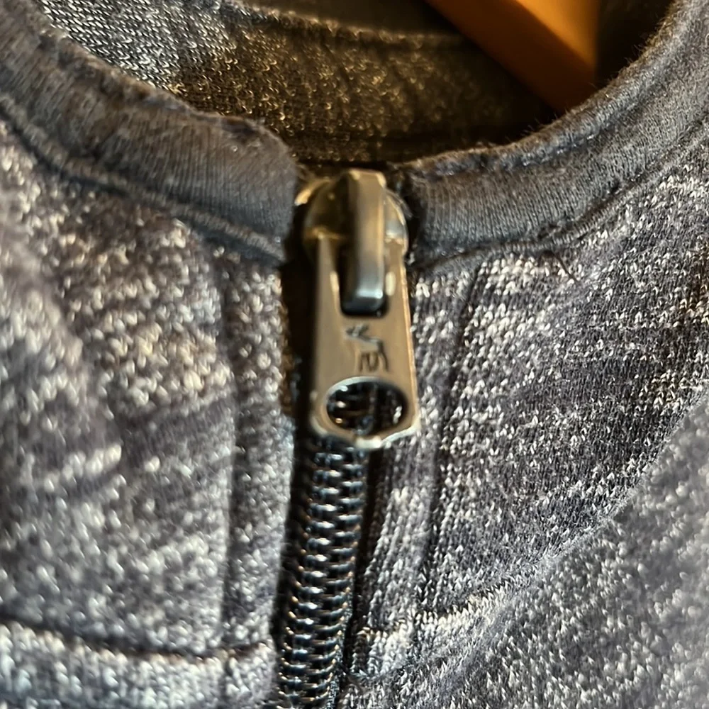 ABERCROMBIE Kids Blue Zipper Sweatshirt